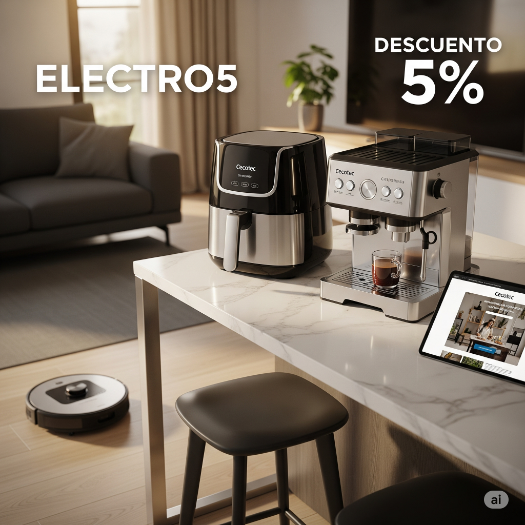 ¡Aprovecha el Cupón Descuento Cecotec ELECTRO5 y Ahorra un 5% en Todo!