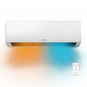 AirClima 12000 Smartfresh Aire acondicionado split de 12000 BTU con bomba de calor, mando a distancia y pantalla LED.