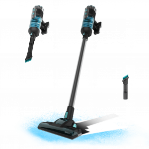 Conga 700 PowerHead Aspirador escoba con cable. Potencia máxima de hasta 615 W y poder de succión de hasta 18 kPa. Depósito de 500 ml. Cepillo motorizado.