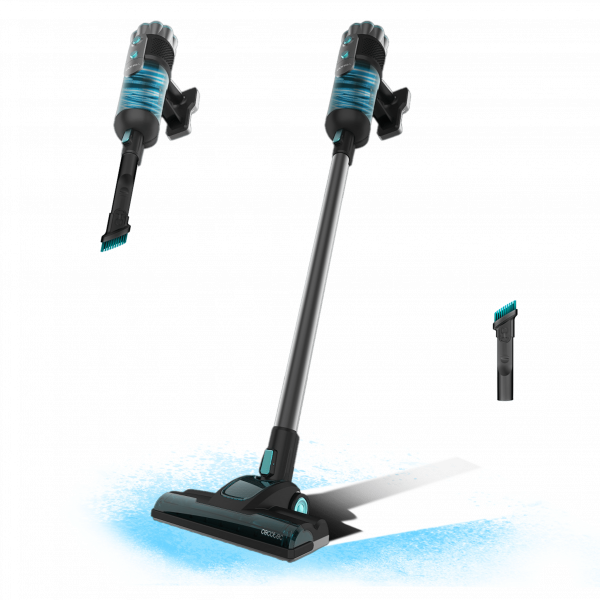 Conga 700 PowerHead Aspirador escoba con cable. Potencia máxima de hasta 615 W y poder de succión de hasta 18 kPa. Depósito de 500 ml. Cepillo motorizado.