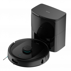 Conga 9990 AI Spin Evolution Power Home Robot aspirador con navegación láser y base de autovaciado de polvo. Inteligencia artificial, evita objetos. 4 en 1: barre, aspira, friega y pasa las mopas. Máximo 240 minutos de autonomía. Fregado profesion...