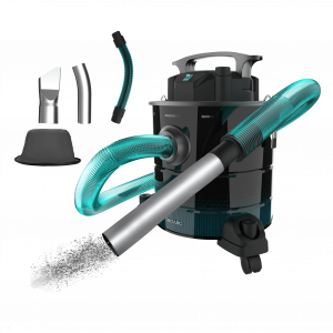Conga Ash 5000 Free Aspirador de cenizas y de pellets Conga Ash 5000 Free  de 20L,  1200 W de potencia y sencillo transporte gracias a sus ruedas y su asa de transporte