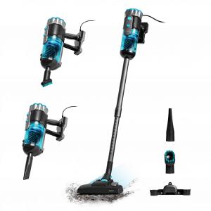 Conga Popstar 600 Ultra Aspirador escoba con cable. Potencia máxima de hasta 600 W y poder de succión de hasta 18 kPa. Depósito de 500 ml.