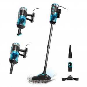 Conga PopStar 600 Vital Aspirador escoba con cable. Potencia máxima de hasta 600 W y poder de succión de hasta 18 kPa. Depósito de 500 ml.