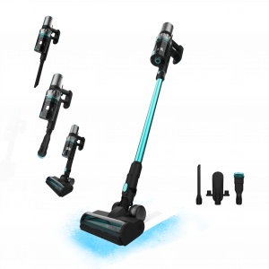 Conga Rockstar 2500 Thunder Powerhead Conga Rockstar 2500 Thunder Powerhead. Aspirador vertical sin cables BLDC con 400 W de potencia total y 120 AW. 65 minutos de autonomía en modo ECO. Cepillo HairLess antienredos. Tubo rígido, accesorio 2 en 1 ...