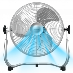 EnergySilence 999 Pro Ventilador industrial con 40 W, 12”, 3 velocidades, 3 aspas, uso sencillo, diseño elegante y máxima seguridad.