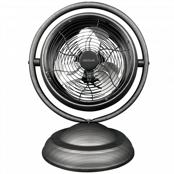 EnergySilence 999 RetroDesk Wood Ventilador de sobremesa de diseño con madera de 10" y con 20 W.