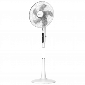 EnergySilence 1600 Moskito Ventilador de pie con función repelente de mosquitos, 65 W, temporizador, control táctil y mando a distancia.