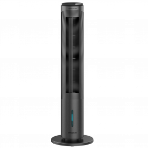 EnergySilence 2000 Cool Tower Smart - Climatizador Evaporativo, Potencia 60 W, Depósito E xtraíble de 2 L, 3 Velocidades, 3 Modos con Oscilación, Temporizador, Control táctil
