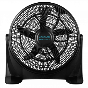 EnergySilence 1999 FloorFlow Ventilador industrial con 90 W, 20", 3 velocidades, uso sencillo y máxima seguridad.
