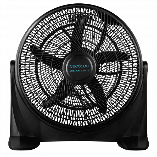 EnergySilence 1999 FloorFlow Ventilador industrial con 90 W, 20", 3 velocidades, uso sencillo y máxima seguridad.