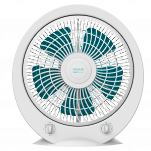 EnergySilence 4500 Power Box Ventilador de suelo con 45 W, 12 pulgadas, 3 velocidades, temporizador, silencioso, uso sencillo y máxima seguridad.