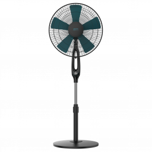 EnergySilence 559 Max Smart Ventilador de pie de 16" con 45 W, temporizador, mando a distancia y pantalla LED.