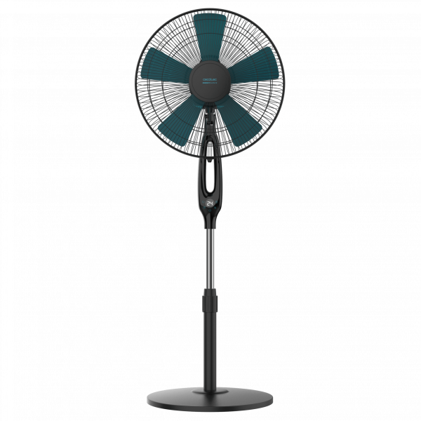 EnergySilence 559 Max Smart Ventilador de pie de 16" con 45 W, temporizador, mando a distancia y pantalla LED.