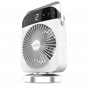 EnergySilence 599 DeskChill Smart Rotate Climatizador de sobremesa de 300 ml, control táctil y display digital.