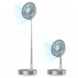 EnergySilence 800 FoldAir Portable Control Ventilador portátil plegable con 7200 mAh, oscilación y control remoto.