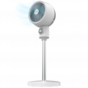 EnergySilence 900 Cyclone Ventilador circulador de aire de pie con 35W, 9" y oscilación.