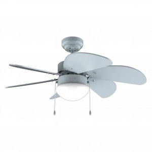 EnergySilence Aero 3600 Vision Full Sky Ventilador de techo de 50 W y 36” con lámpara, 3 velocidades, 6 aspas, modo winter-summer y uso sencillo.