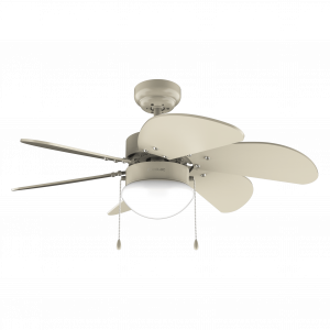 EnergySilence Aero 3600 Vision Full SunLight Ventilador de techo de 50 W y 36” con lámpara, 3 velocidades, 6 aspas, modo winter-summer y uso sencillo.