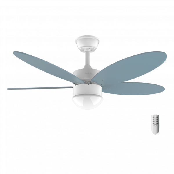 Ventilador de techo EnergySilence Aero 4260 Sky Ventilador de techo de 40 W con motor DC  y 42” con luz LED, mando a distancia , temporizador, 6 velocidades y 5 aspas reversibles.