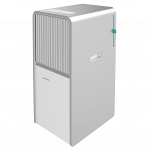 ForceClima 12849 Style Heating Connected Aire acondicionado portátil de diseño de 12000 BTU con bomba de calor para usarlo todo el año y con control por wifi.