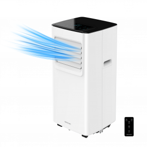 ForceClima 7050. Aire Acondicionado Portátil con Mando a Distancia y Temporizador. 3 en 1, Refrigeración, ventilación y deshumidificación, 1800 Frigorías, 7000 BTU, Caudal 300 m³/h