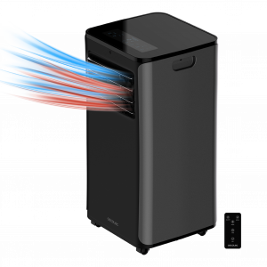 ForceClima 9150 Smart (R290) Aire Acondicionado Portátil con Gran Caudal de Aire de 400 m³/h, 2270 Frigorías, ClimaCare 4 en 1, Temporizador 24h, Eficiencia Energética Clase A, Negro