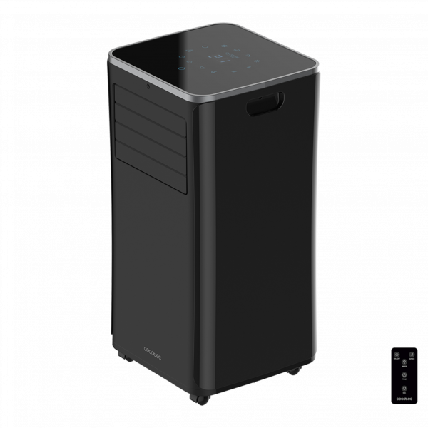 ForceClima Clima 9250 SmartHeating. Aire Acondicionado Portátil con Mando a Distancia Potente, 4 en 1, Frío y Calor, 9000 BTU, 350 m³/h, Pantalla Digital, Temporizador 24h