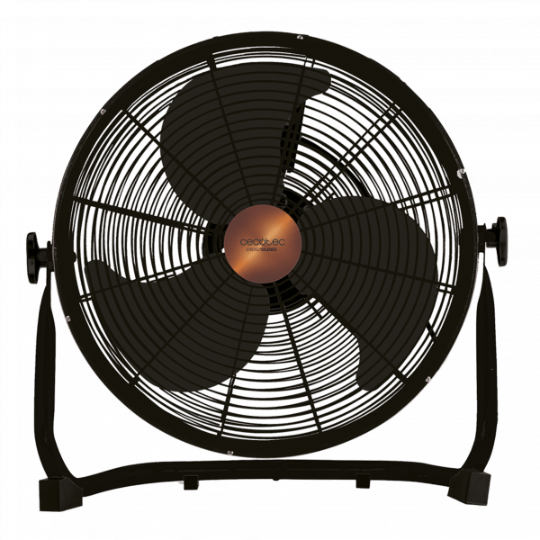 EnergySilence 3000 Pro, Ventilador Industrial de 90 W, 3 aspas, diámetro 40 cm (16"), motor de cobre, 3 velocidades, acabados metálicos