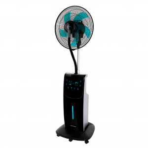 EnergySilence 790 FreshEssence Ionic. Ventilador Nebulizador de Agua con Mando a Distancia y Temporizador de 90 W, 5 Aspas, Ionizador, Difusor de aromas y Anti-mosquitos, 3.1 L