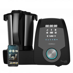 Mambo 10070. Robot de Cocina Multifunción con Cuchara MamboMix, 30 Funciones, Báscula incorporada, Jarra de Acero INOX de 3,3 L, Apta para lavavajillas