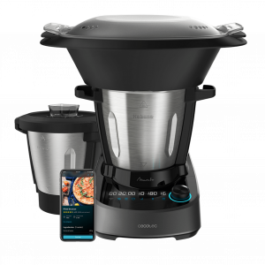 Mambo 11090 Habana Robot de cocina wifi con 37 funciones, APP, sistema autolimpieza, accesorios OneClick, báscula integrada, jarra inox y jarra antiadherente Habana