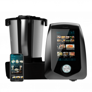 Mambo 12090 Robot de Cocina Multifunción. 1700 W, 30 Funciones, Conexión WiFi, Pantalla TFT Táctil de 7", Báscula, Jarra de Acero Inoxidable apta para lavavajillas