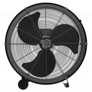 ProIndustry 2400 Ventilador de Suelo Industrial de 24” con Potencia de 180 W, 3 Velocidades, Aspas de Aluminio, Alta Seguridad y Fácil Transporte