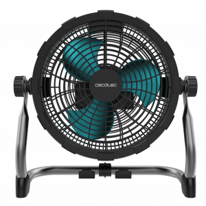 ProIndustry Portable Ventilador de Suelo Industrial de 10” con 9 Velocidades, Batería de 12000 mAh, Alta Seguridad y Diseño Robusto