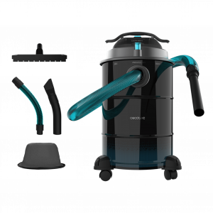 Conga Ash 6000 EasyGo Home XL Aspirador de cenizas y de pelets Conga Ash 6000 Easy Go Home XL  de 30L,  1500 W de potencia y sencillo transporte gracias a sus ruedas y su asa de transporte