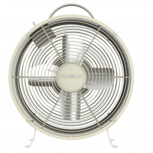 EnergySilence 400 RetroDesk Beige Ventilador de sobremesa estilo retro color beige  de 8" con 25 W y 4 aspas.