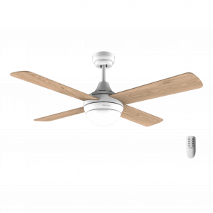 Ventilador de techo EnergySilence Aero 4250 DC Fresh Ventilador de techo de 40 W con motor DC  y 42” con luz LED, mando a distancia , temporizador, 3 velocidades y 4 aspas reversibles.