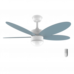 Ventilador de techo EnergySilence Aero 4260 Sky Ventilador de techo de 40 W con motor DC  y 42” con luz LED, mando a distancia , temporizador, 6 velocidades y 5 aspas reversibles.