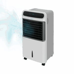 EnergySilence 5500 Pure Tech Climatizador evaporativo 3 en 1. Función de frío, ionizador y ventilador. 12 l de capacidad. 3 velocidades. Mando a distancia. Pantalla LCD. 500 m3/h de caudal de aire. Temporizador 12  horas.